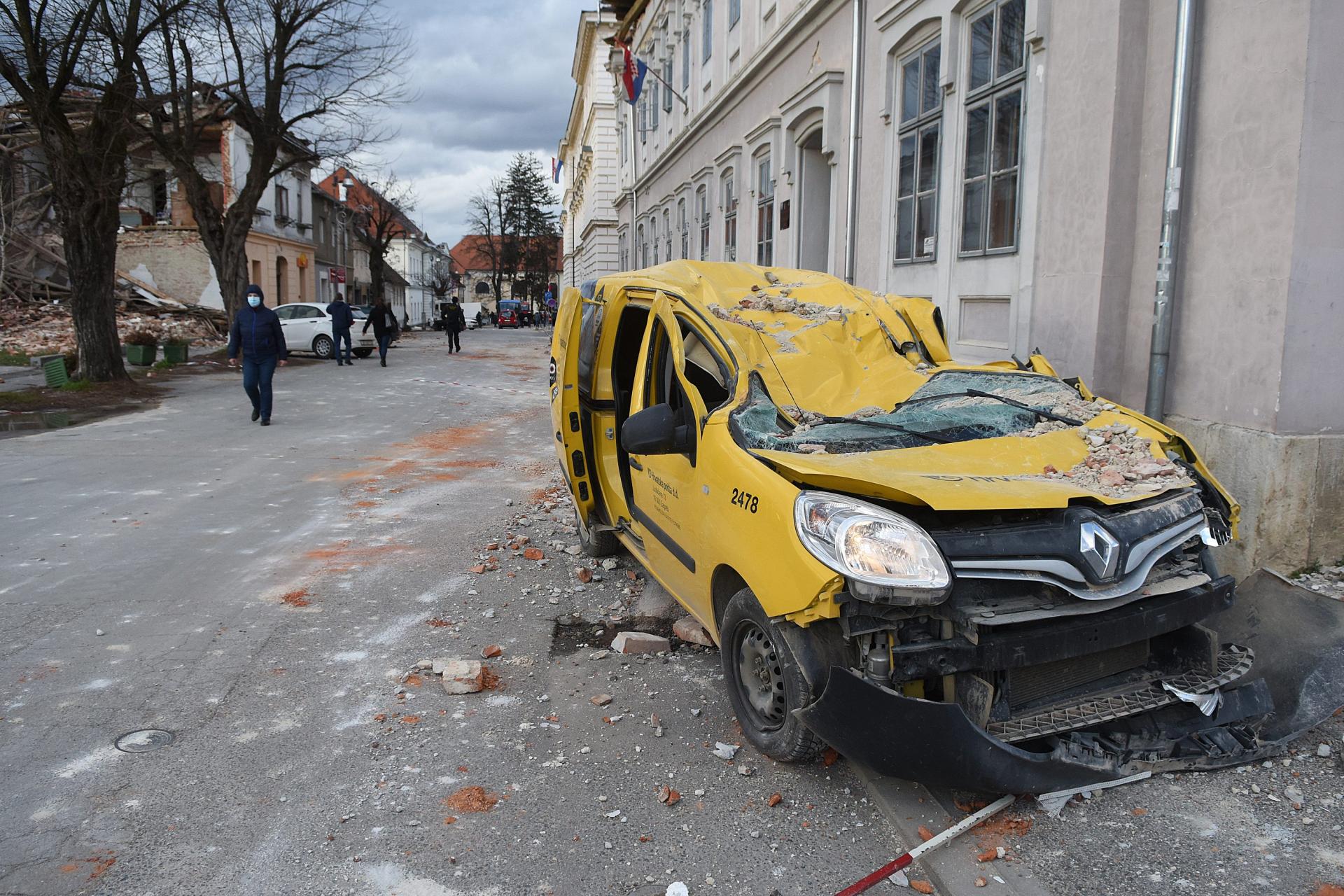 Землетрясение в Хорватии