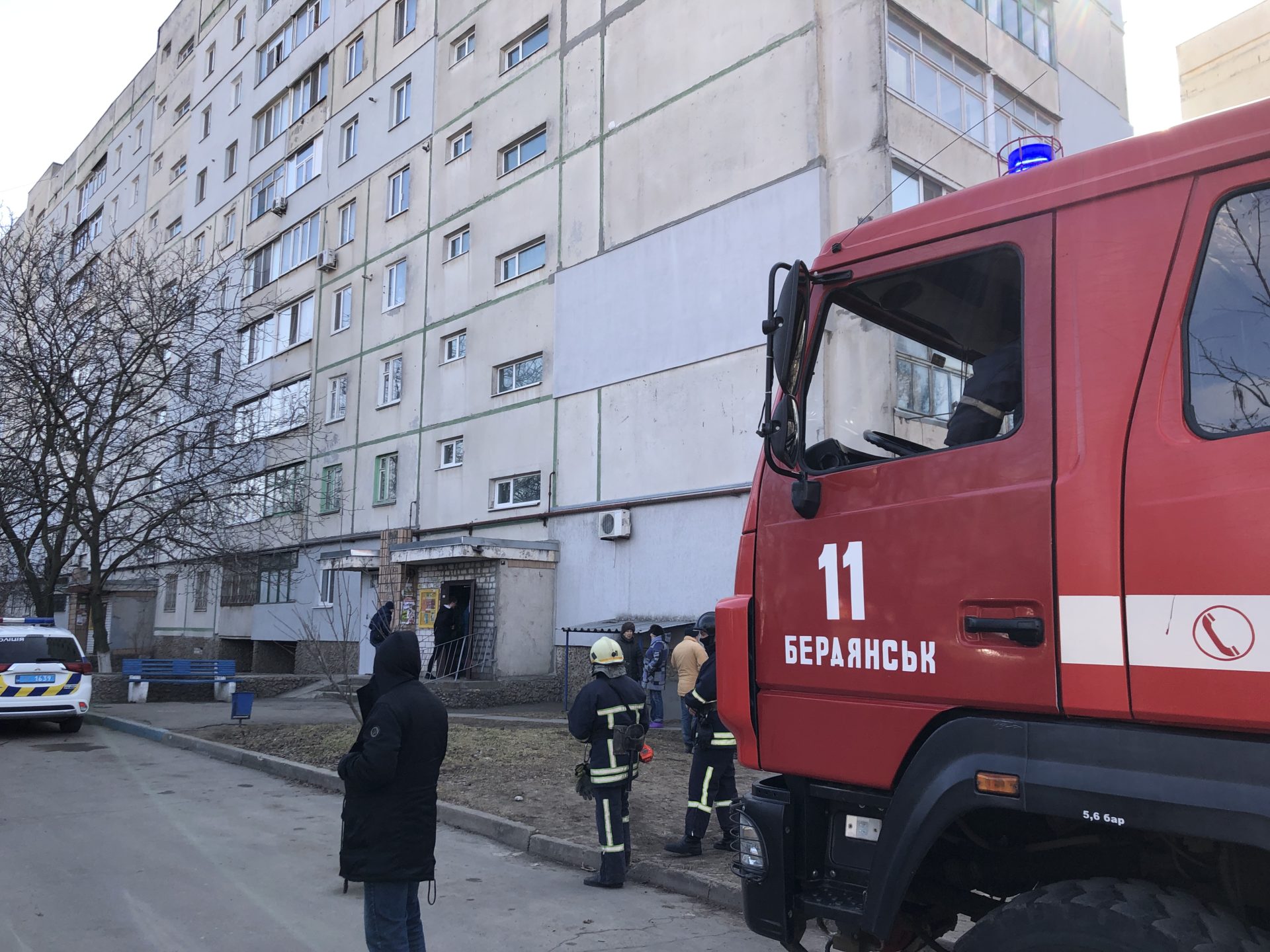 В многоэтажке Бердянска взорвалась граната