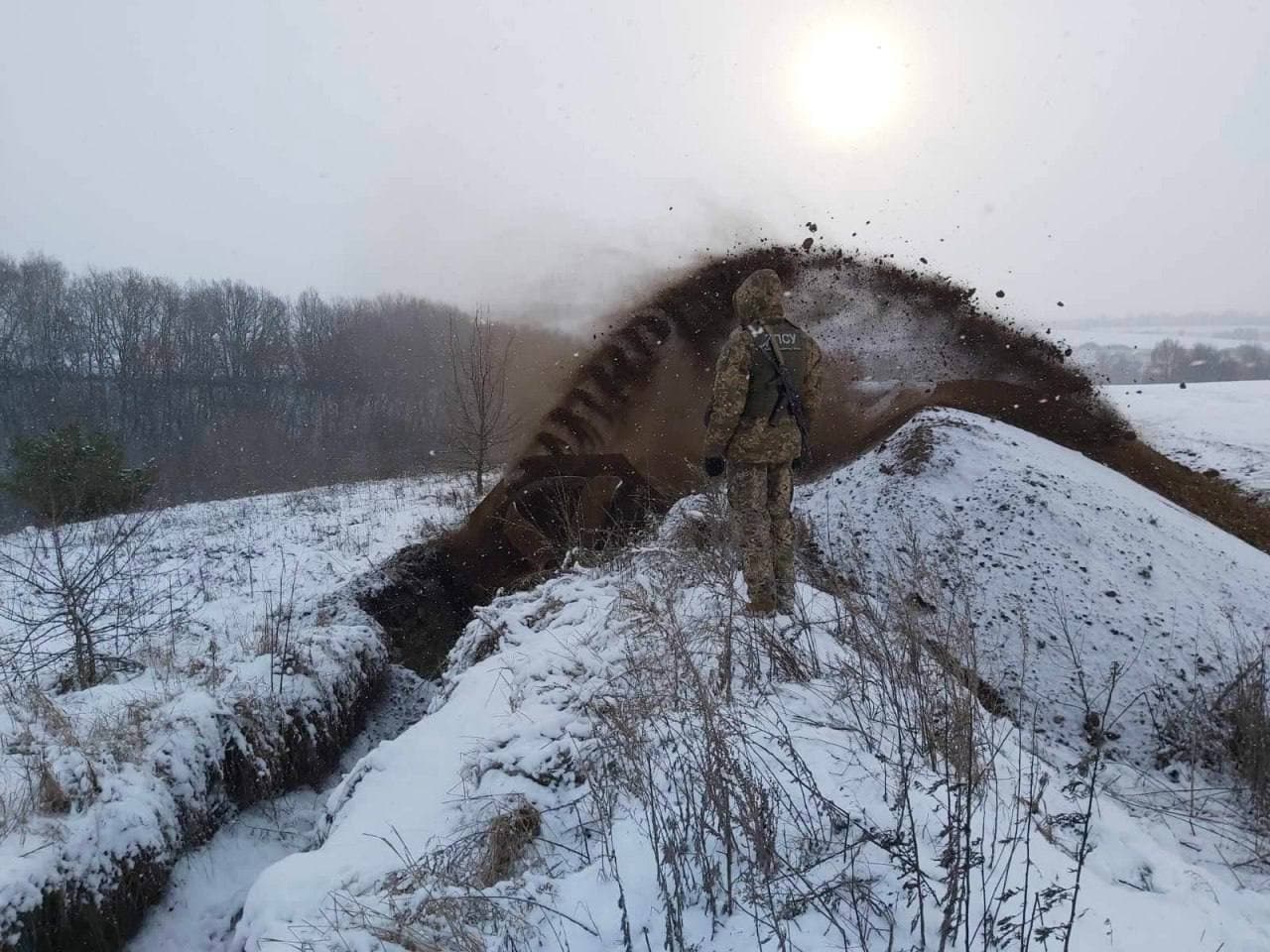 Пограничники готовятся ко вторжению