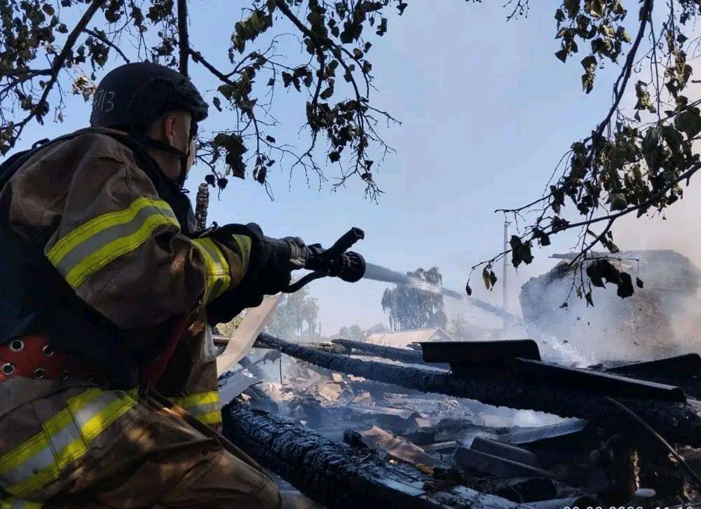 Ліквідація наслідків ударів по Харківській області