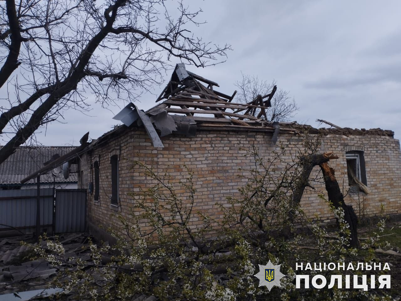 Последствия обстрела Донецкой области