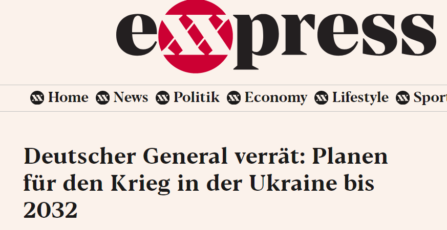 В Германии не исключают продолжения войны в Украине до 2032 года