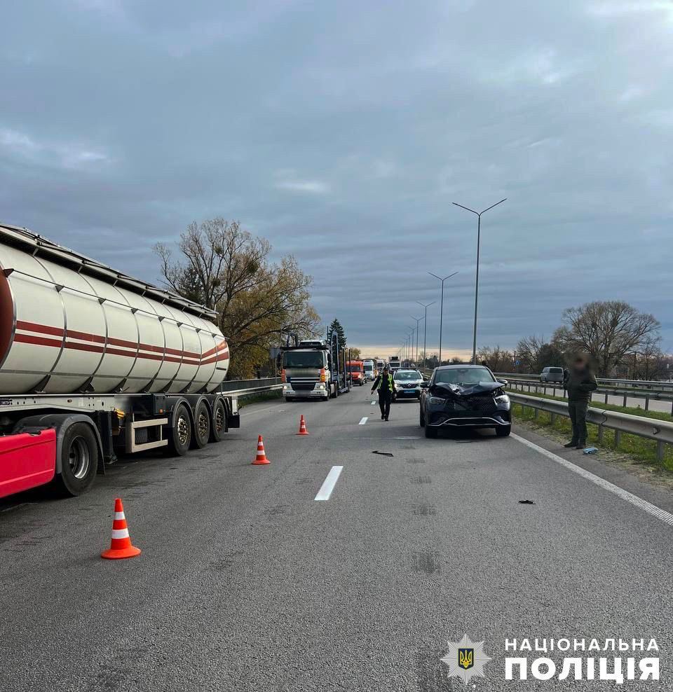 Фото з місця ДТП. Джерело - npu.gov.ua